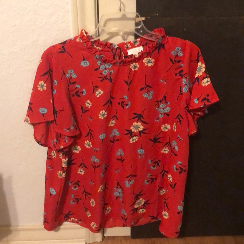 red shirt